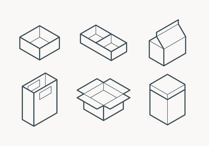 700x490 Packaging Outline Icon