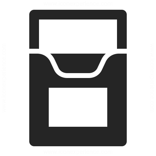 512x512 Cigarette Packet Empty Icon Iconexperience