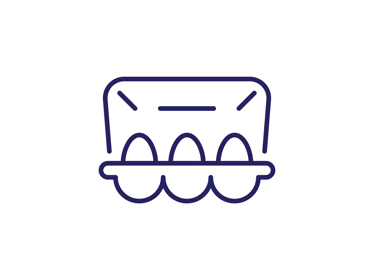 1200x900 Egg Packing Icon