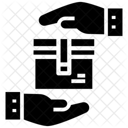 256x256 Handling Packing Icon Of Glyph Style