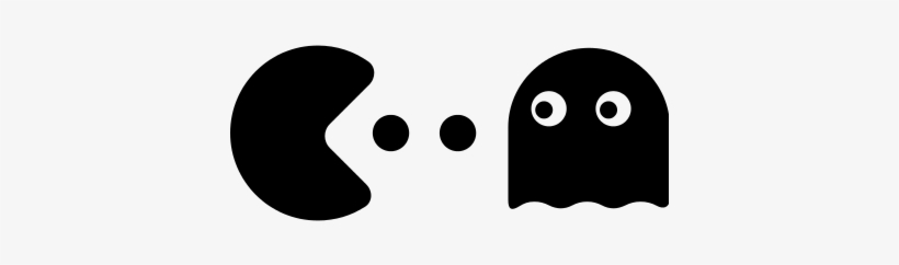 820x242 Pacman Video Game Vector