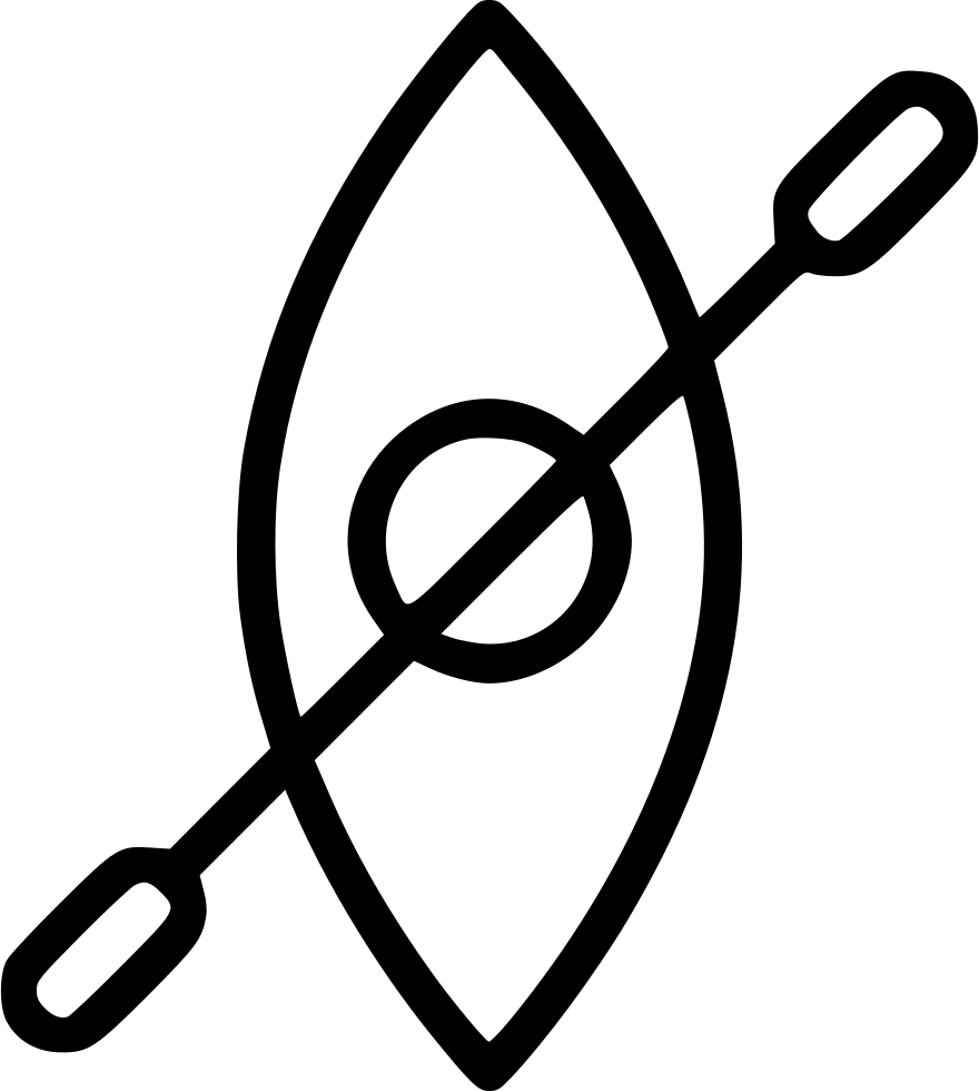 880x980 Kayak Boat Water Swim Paddle Png Icon Free Download