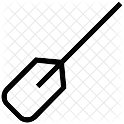 256x256 Paddle Icon Of Line Style