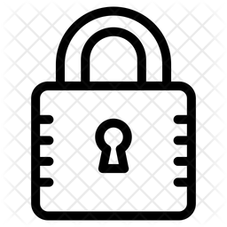 256x256 Padlock Icon Of Line Style