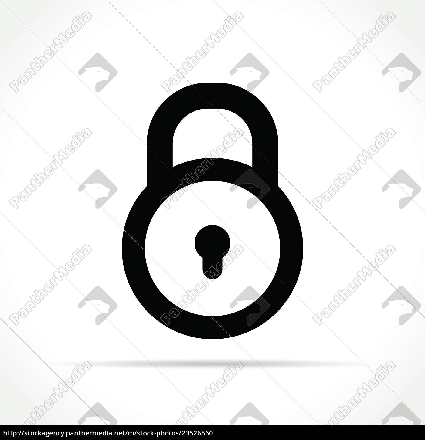 1400x1450 Padlock Icon On White Background