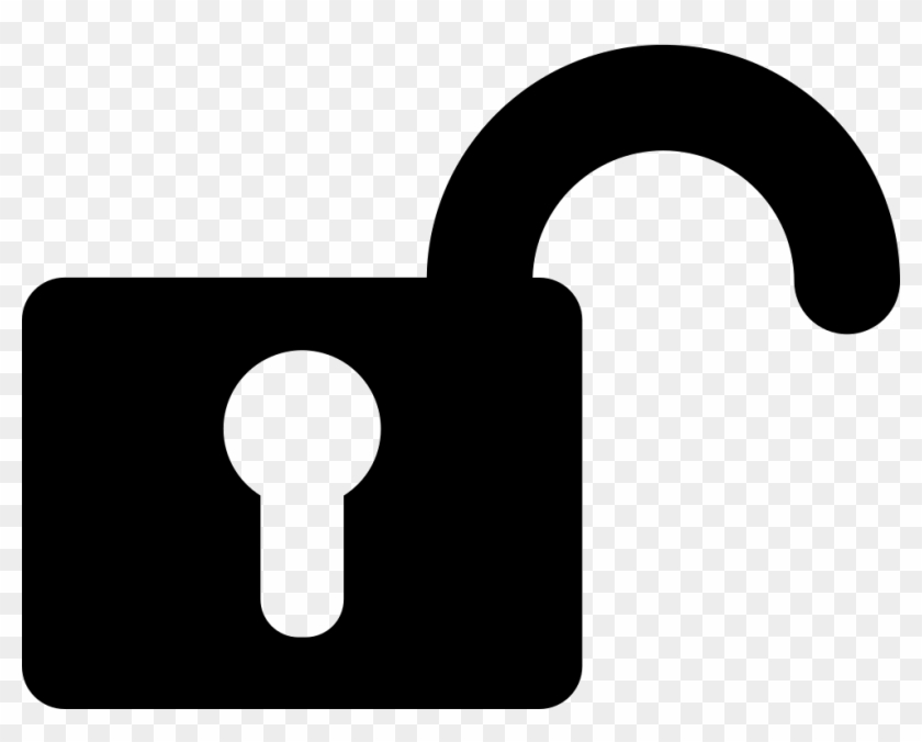 840x676 Unlocked Padlock Symbol Png Icon Free Download