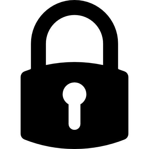 Lock Symbol For Interface 512x512 Lock Symbol For Interface