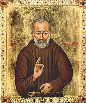 275x330 Padre Pio Icon