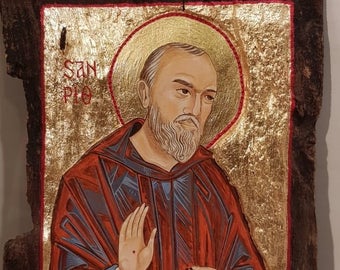 340x270 Padre Pio Icon Etsy
