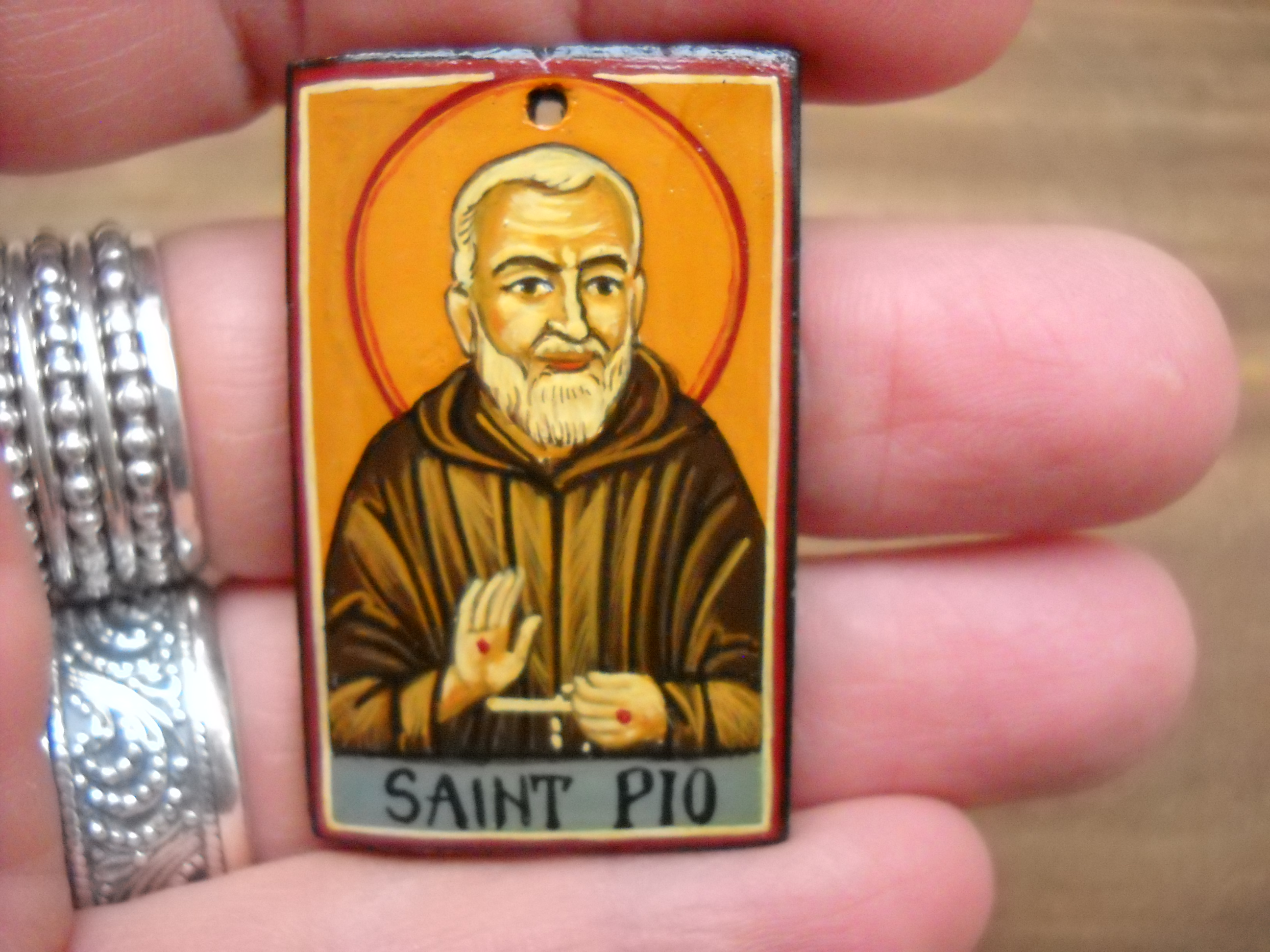 2592x1944 Hand Painted Orthodox Icons Miniature Icon Of St Padre Pio