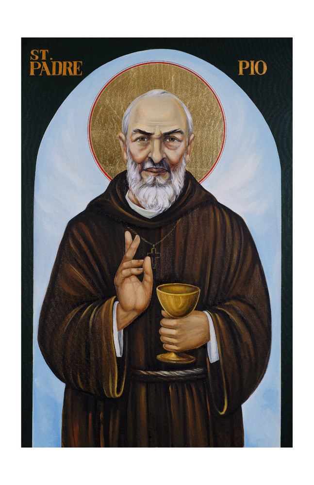 647x1000 Josyp Padre Pio Ferdinand's Immaculate Art