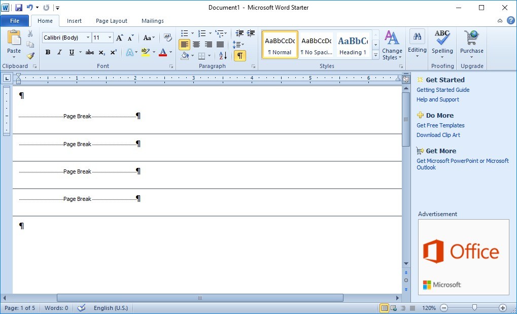 How To Remove A Page Break In Word Document