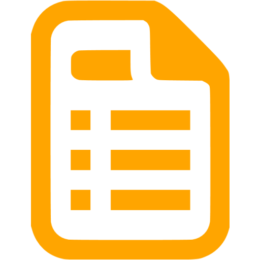 512x512 Orange Pages Icon