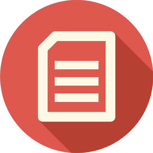 512x512 Circle, Document, Documents, Extension, File, Page, Sheet Icon