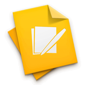 300x300 Mac Document Icon Template