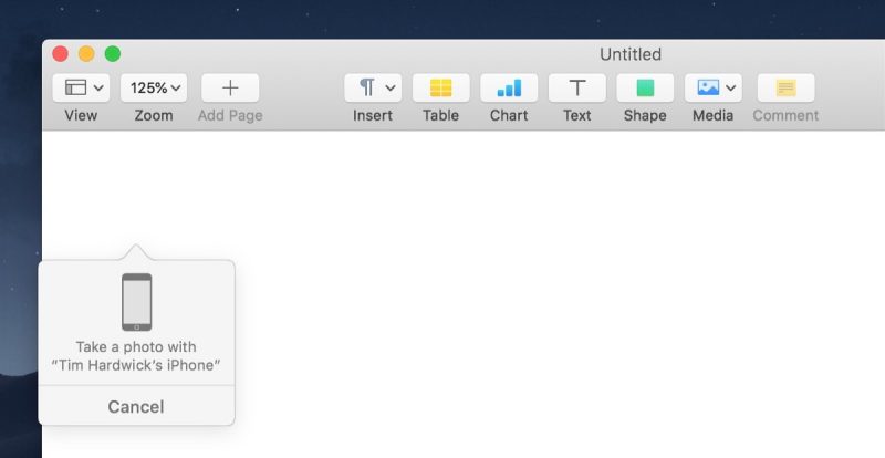How To Use The New Continuity Camera Feature In Macos Mojave 800x414 How To Use The New Continuity Camera Feature In Macos Mojave