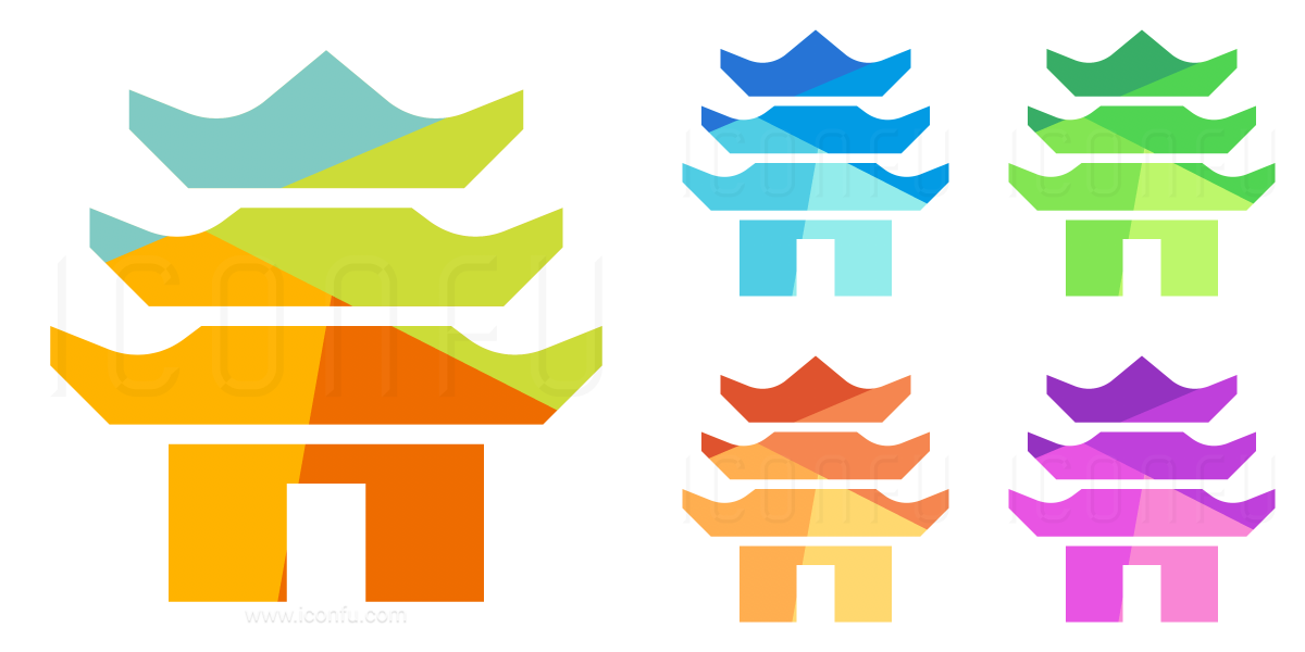 1200x600 Pagoda Icon