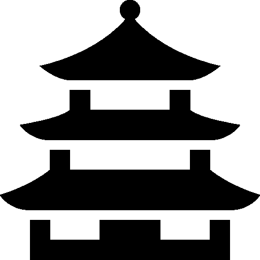 512x512 City Pagoda Icon Windows Iconset