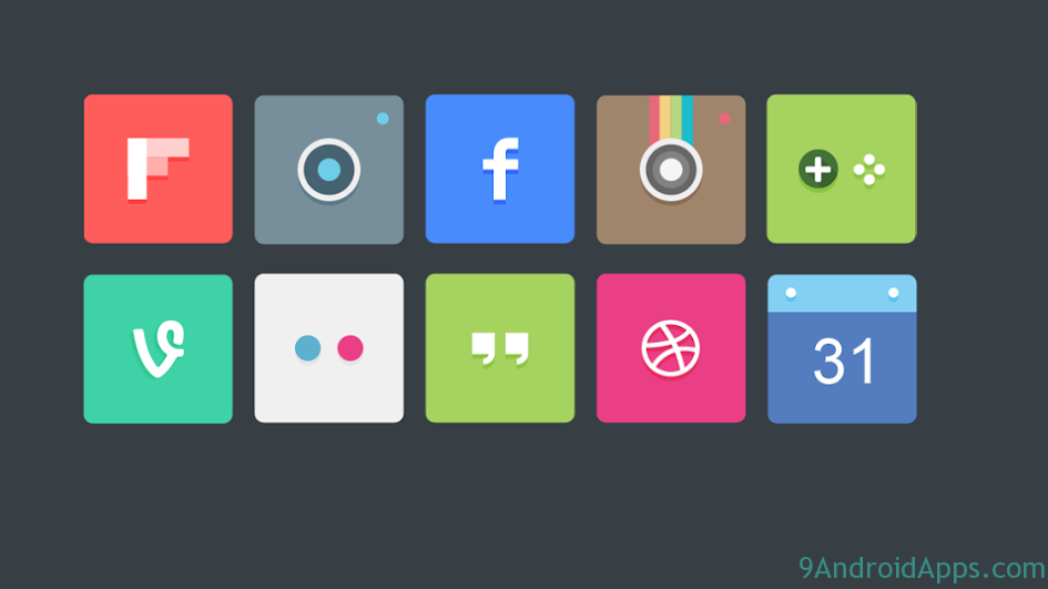 945x531 Paid Matteflat Icon Pack Apk