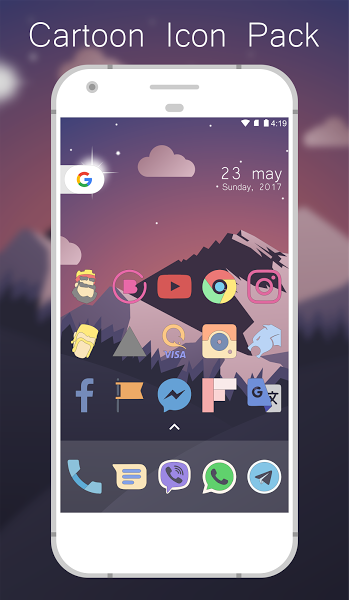 349x600 Cartoon Icon Pack