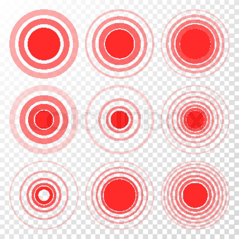 800x800 Pan Set Vector Circle Ache, Stock Vector Colourbox