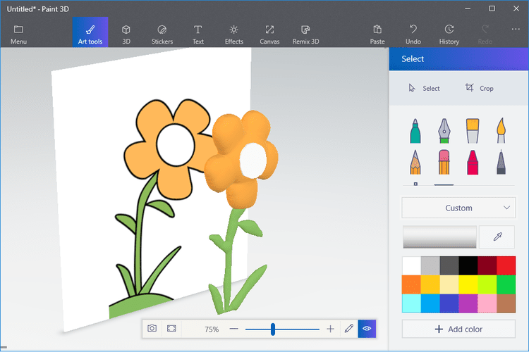 750x500 Convert A Drawing Into Art With Microsoft's Paint Program