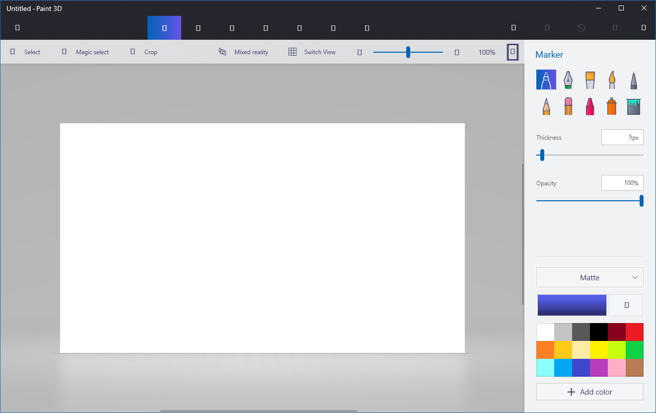 1321x831 Paint Missing Icons After Latest Update