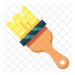 256x256 Paint Brush Icon Of Flat Style