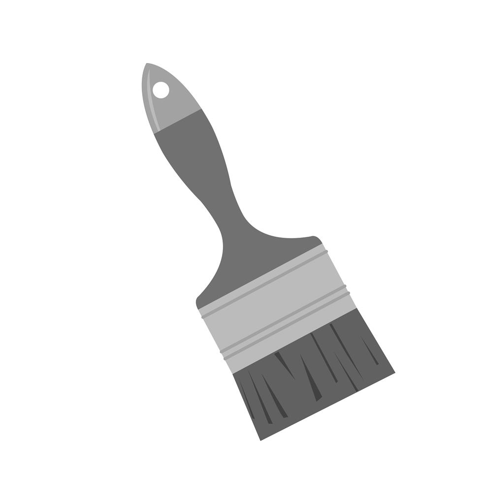 1024x1024 Large Paint Brush Greyscale Icon