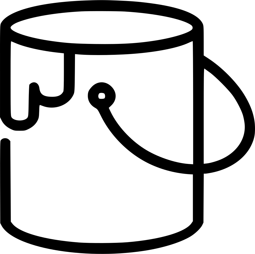 980x978 Paint Bucket Color Png Icon Free Download