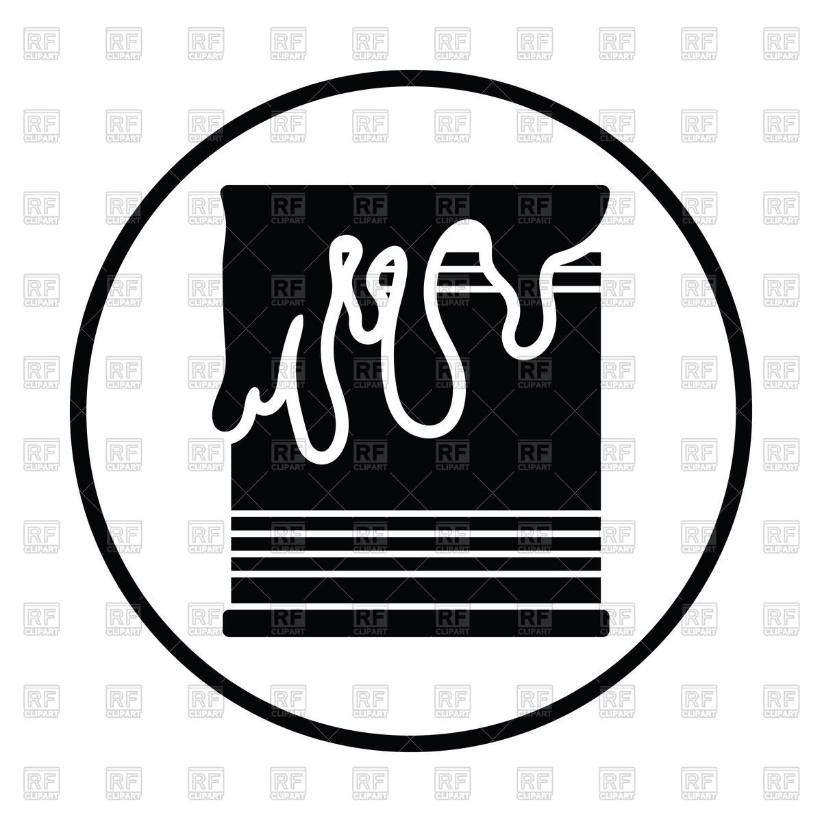 1200x1200 Paint Can Icon Vector Image Of Signs, Symbols, Maps Angelp