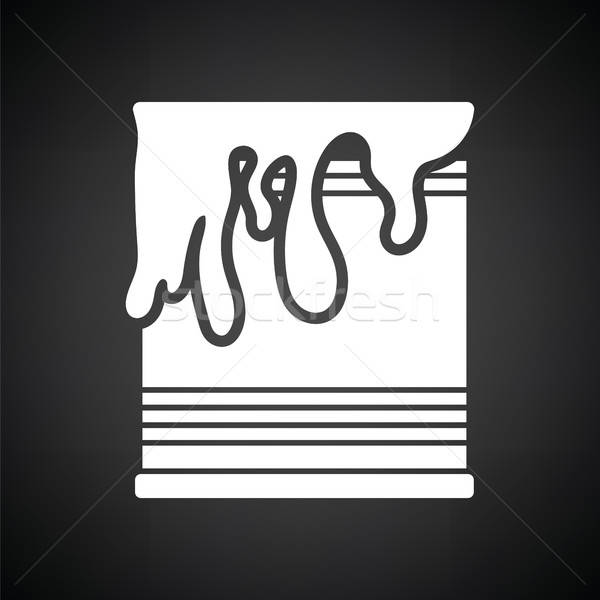 600x600 Paint Can Icon Vector Illustration Pavel Konovalov