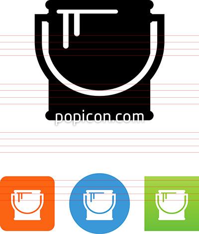 400x469 Paint Can Icon