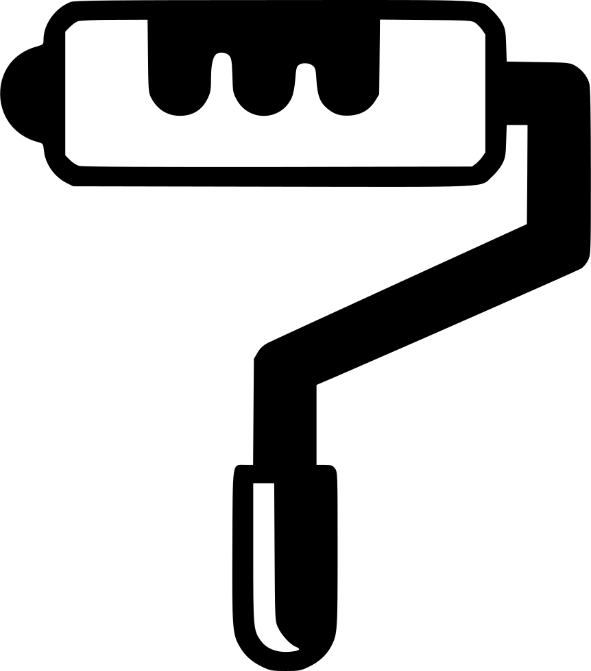 862x980 Job Paint Painting Roll Roller Png Icon Free Download