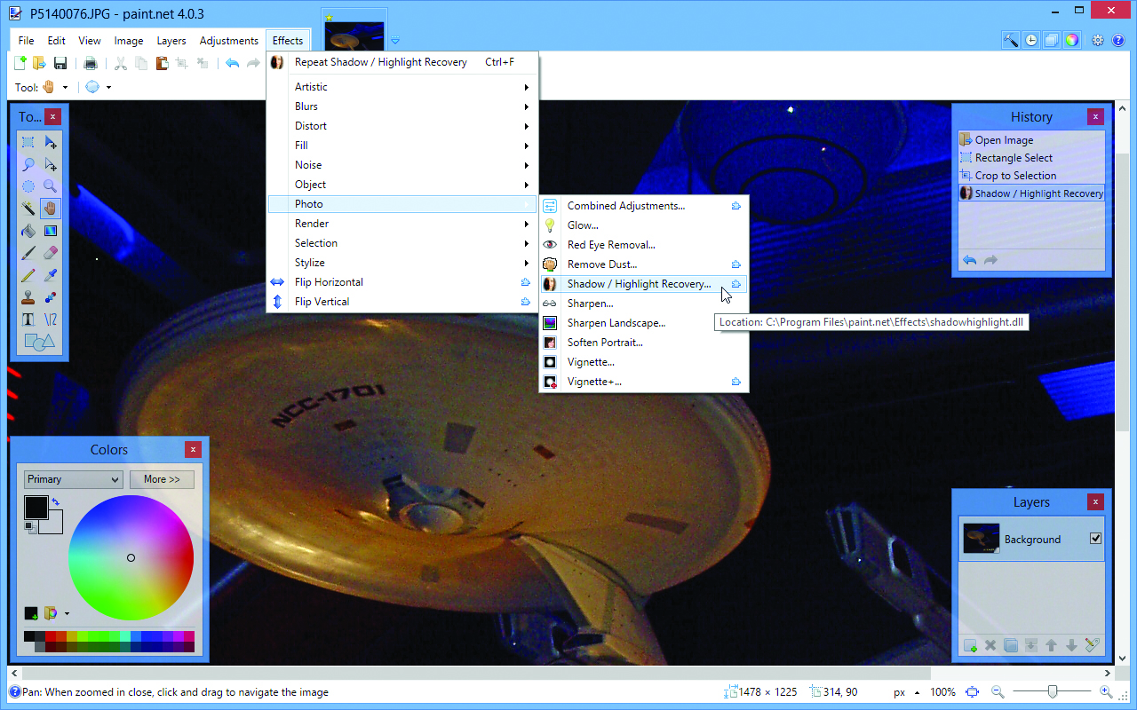 1280x800 How To Fix Photo Problems For Free With Paint Net Lifehacker Uk