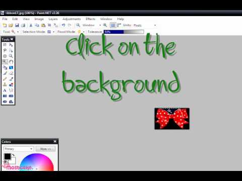 480x360 How To Make Transparent Background In Paint Net