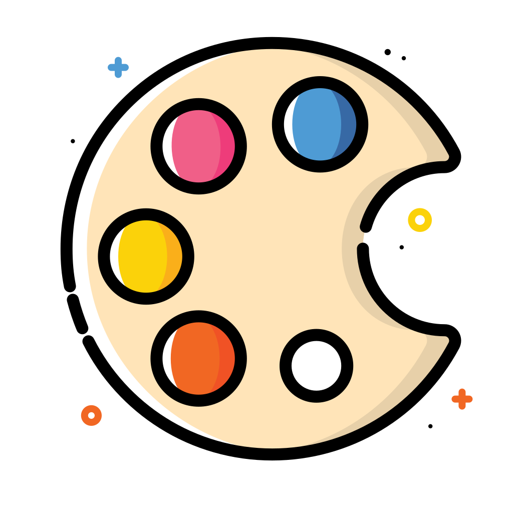 1024x1024 Painting Palette Icon Office Iconset Thalita Torres