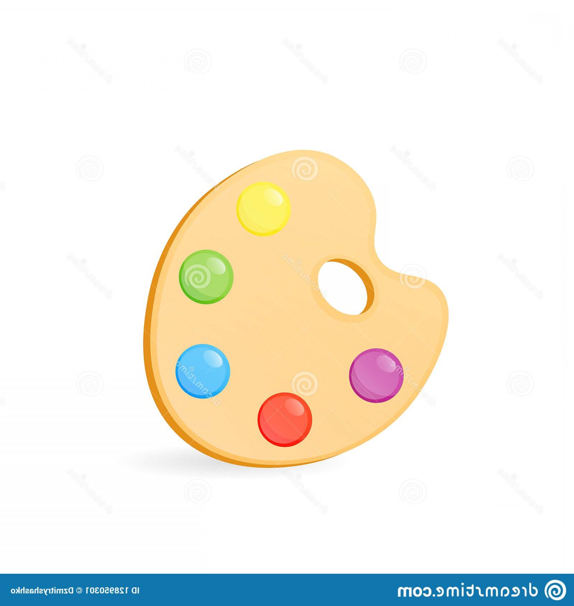 Paint Palette Icon at Vectorified.com | Collection of Paint Palette ...