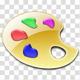 256x256 Paint Brush And Palette Icon, Palette, Brown Watercolor Pallet Art