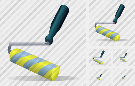 432x276 Paint Roller Icon Realistic Professional Stock Icon And Free