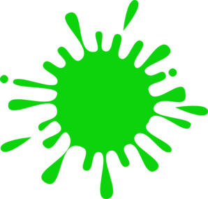 298x285 Green Circle Paint Splatter Icons Png