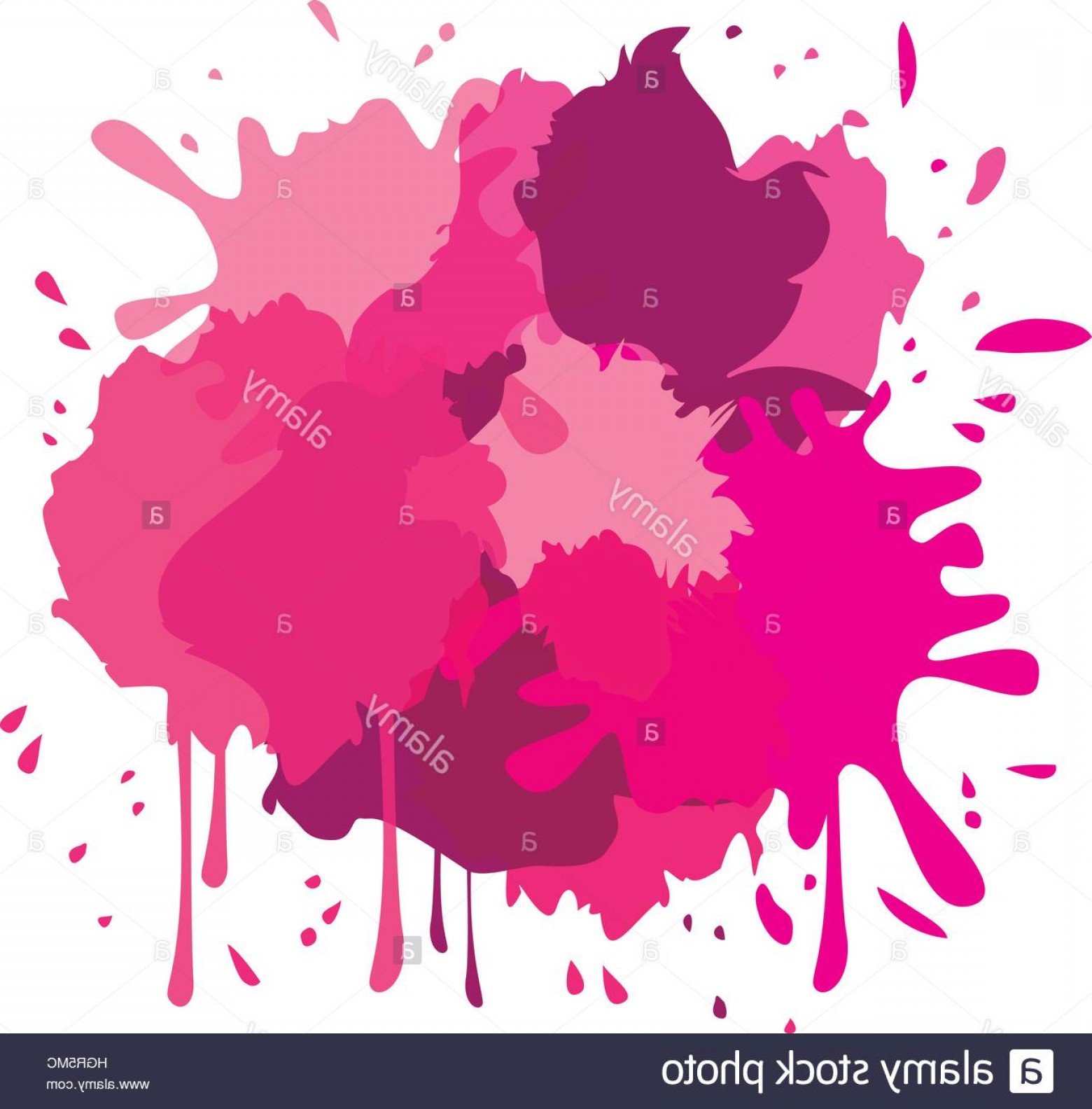 1560x1584 Stock Photo Hot Pink Paint Splatter Icon Image Vector Illustration