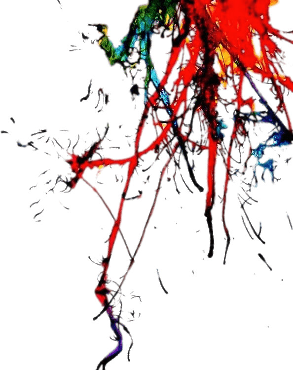 594x749 Top Corner Paint Splatter Icons Png