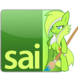 256x256 Paint Tool Sai Drawing Icon