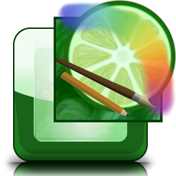 256x256 Easy Paint Tool Sai Reflective Icon