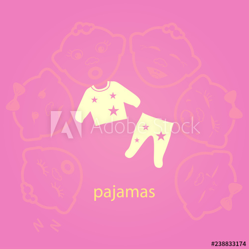 500x500 Baby Pajama Icon