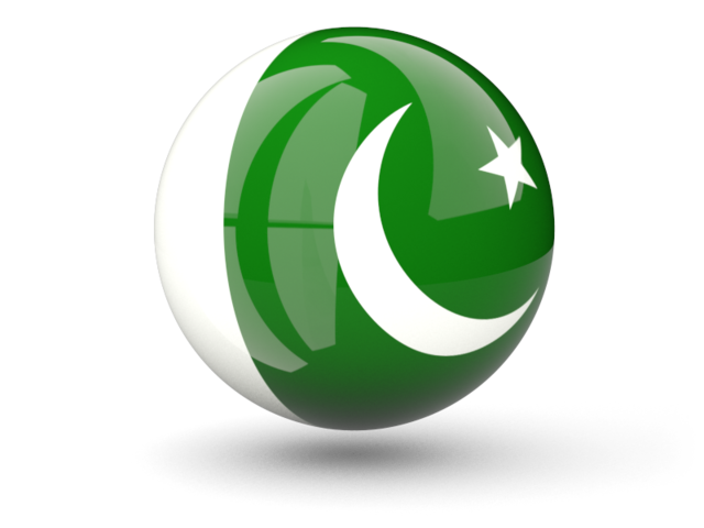640x480 Sphere Icon Illustration Of Flag Of Pakistan