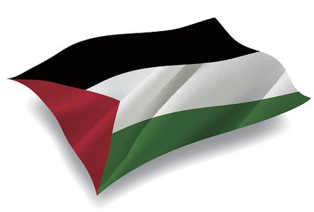 444x300 Palestine Country Flag Icon Premium Clipart