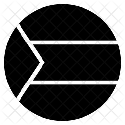 256x256 Palestine Flag Icon Of Glyph Style