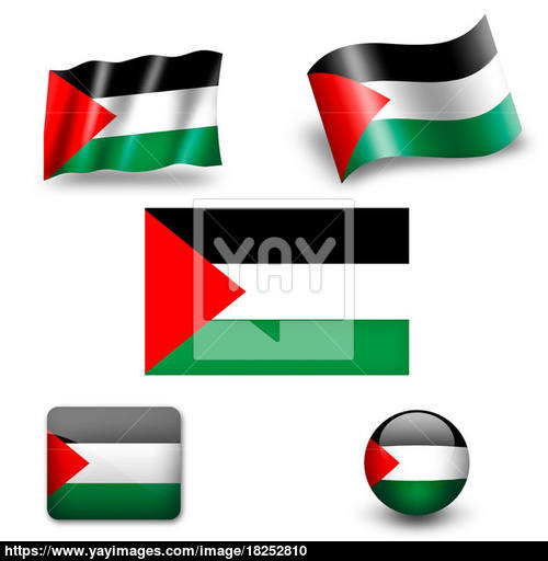500x512 Palestine Flag Icon Set Image